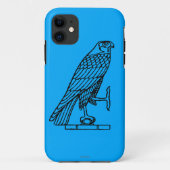 Ägyptisches Symbol: Falke Case-Mate iPhone Hülle (Rückseite)