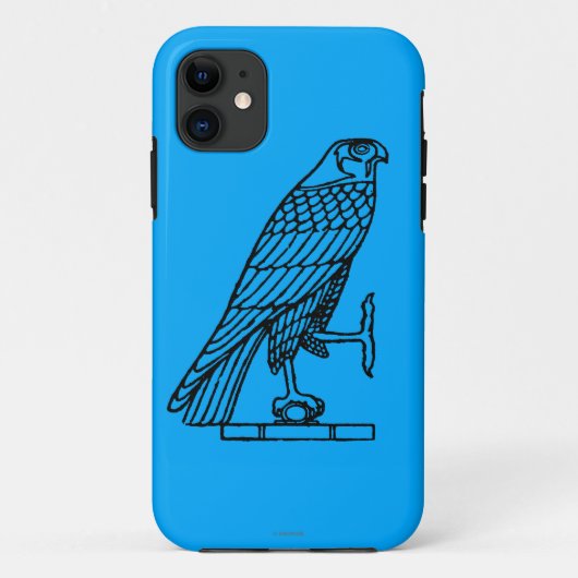 Ägyptisches Symbol: Falke Case-Mate iPhone Hülle (Rückseite)