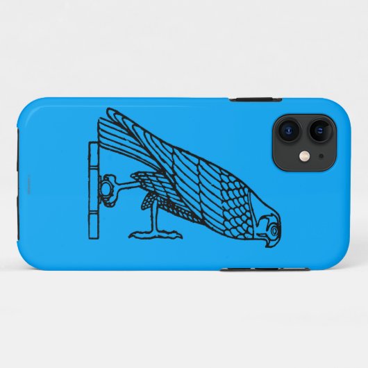 Ägyptisches Symbol: Falke Case-Mate iPhone Hülle (Rückseite (Horizontal))