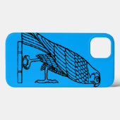 Ägyptisches Symbol: Falke Case-Mate iPhone Hülle (Rückseite (Horizontal))