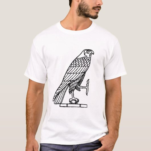 Ägyptisches Symbol: Falke T-Shirt (Vorderseite)