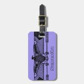 Ägyptisches Symbol: Geier Gepäckanhänger (Vorderseite vertikal)