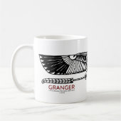 Ägyptisches Symbol: Geier Kaffeetasse (Links)