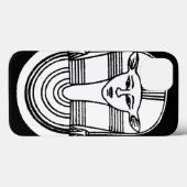 Ägyptisches Symbol: Hathor Case-Mate iPhone Hülle (Rückseite (Horizontal))