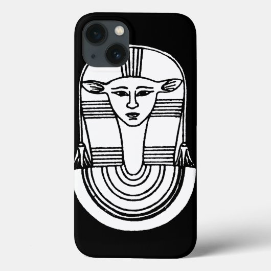 Ägyptisches Symbol: Hathor Case-Mate iPhone Hülle (Rückseite)