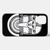Ägyptisches Symbol: Hathor Case-Mate iPhone Hülle (Rückseite (Horizontal))