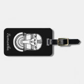 Ägyptisches Symbol: Hathor Gepäckanhänger (Vorderseite horizontal)