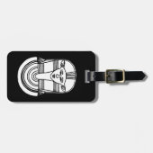 Ägyptisches Symbol: Hathor Gepäckanhänger (Vorderseite horizontal)