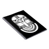 Ägyptisches Symbol: Hathor Notizblock (Rechte Seite)