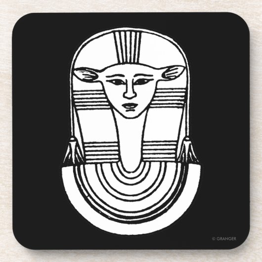 Ägyptisches Symbol: Hathor Untersetzer (Vorderseite)