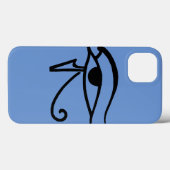 Ägyptisches Symbol: Utchat Case-Mate iPhone Hülle (Rückseite (Horizontal))