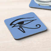 Ägyptisches Symbol: Utchat Untersetzer (Linke Seite)