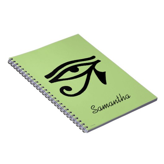 Ägyptisches Symbol: Wedjat Notizblock (Rechte Seite)