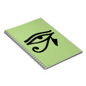 Ägyptisches Symbol: Wedjat Notizblock (Rechte Seite)