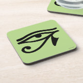 Ägyptisches Symbol: Wedjat Untersetzer (Linke Seite)