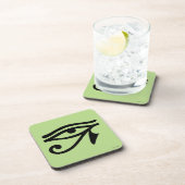 Ägyptisches Symbol: Wedjat Untersetzer (Rechte Seite)