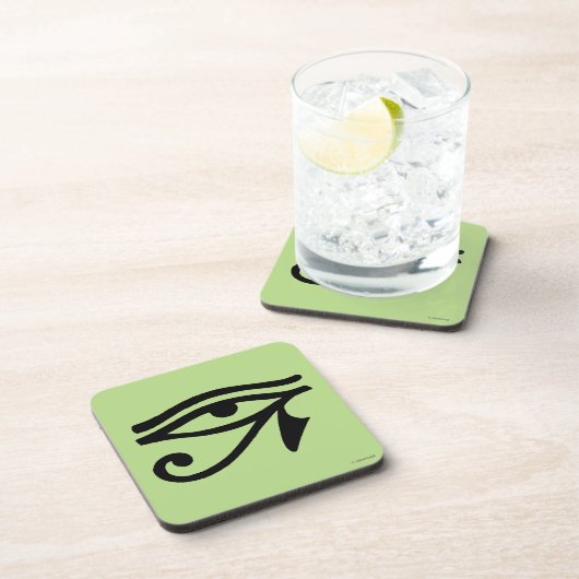 Ägyptisches Symbol: Wedjat Untersetzer (Rechte Seite)