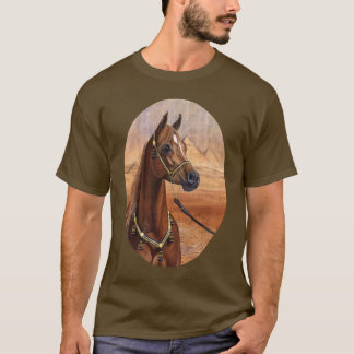 Ägyptisches T-Shirt Prinzessin Arabian Pferde