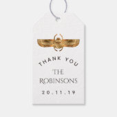 Ägyptisches Themed Party Geschenkanhänger (Vorderseite)