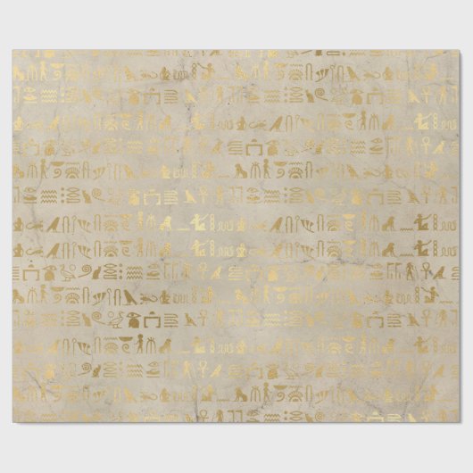 Ägyptisches Themed Party Geschenkpapier (Flach)