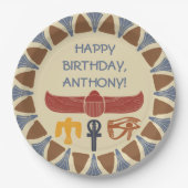 ägyptisches Themed Party Pappteller (Vorderseite)