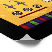 Ägyptisches Themenposter für Grafik Poster (Ecke)