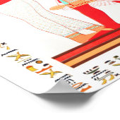 ägyptisches uraltes Augapfergotenposter Poster (Ecke)