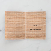 Ägyptisches Valentin (Mann gegen Frau) Feiertagskarte (Innenseite)