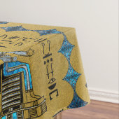 Ägyptisches Verzierungs-Symbol-Muster Tischdecke (Beispiel)