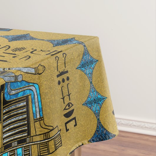 Ägyptisches Verzierungs-Symbol-Muster Tischdecke (Beispiel)