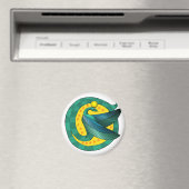 Ägyptisches Winged Serpent Magnet (In Situ (Geschirrspüler))