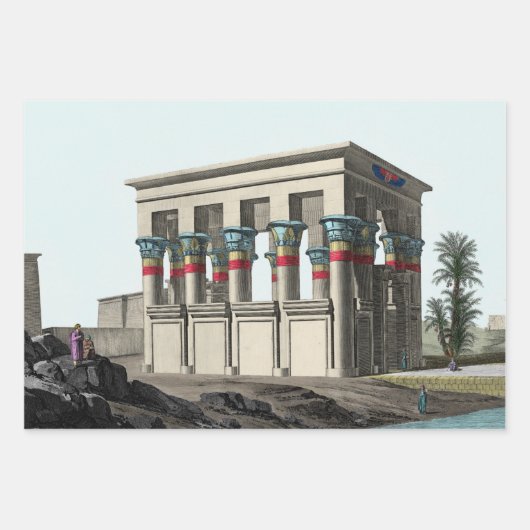 Ägyptologie Geschenkpapier Set (Vorderseite 3)