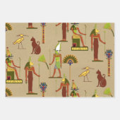 Ägyptologie Geschenkpapier Set (Vorderseite 2)