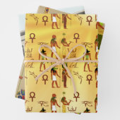 Ägyptologie Geschenkpapier Set (Beispiel)