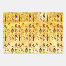 Ägyptologie Geschenkpapier Set