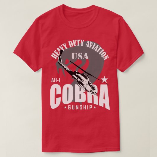 AH1 Cobra Gunship 1 T-Shirt (Design vorne)