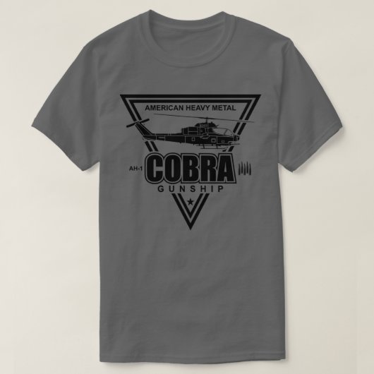 AH1 Cobra Gunship T-Shirt (Design vorne)