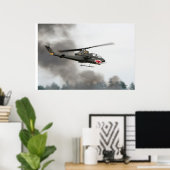 AH-1 Cobra - Angriffshubschrauber Poster (Heimbüro)
