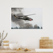 AH-1 Cobra - Angriffshubschrauber Poster (Küche)