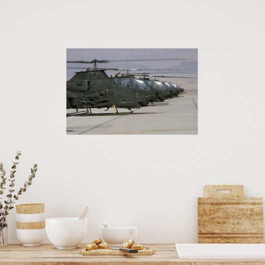 AH-1 Cobras Poster (Küche)