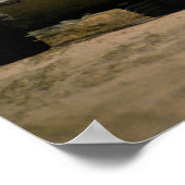 AH-1 Cobras und M60 Pattons Poster (Ecke)