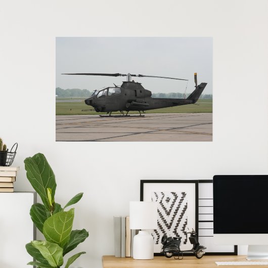 AH-1 Huey Cobra Poster (Heimbüro)