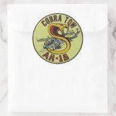 AH-1S COBRA TOCAL DECAL RUNDER AUFKLEBER (Tasche)