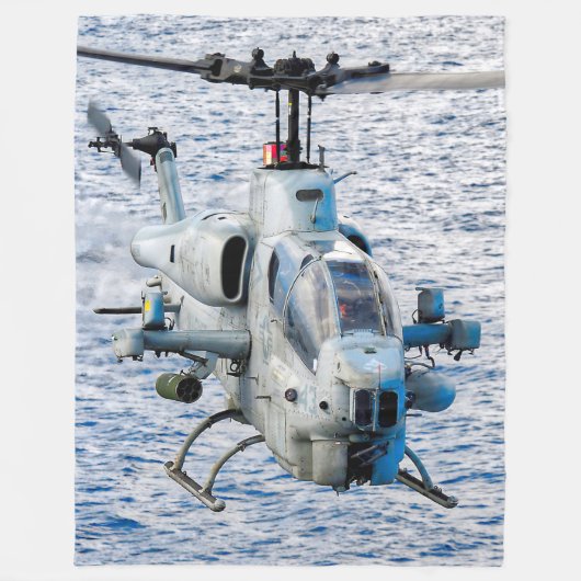 AH-1W SUPER COBRA FLEECEDECKE (Vorderseite)
