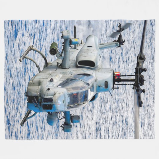 AH-1W SUPER COBRA FLEECEDECKE (Vorderseite (Horizontal))