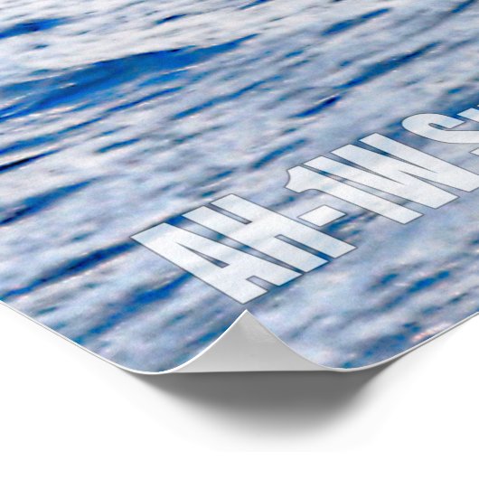 AH-1W SUPER COBRA POSTER (Ecke)