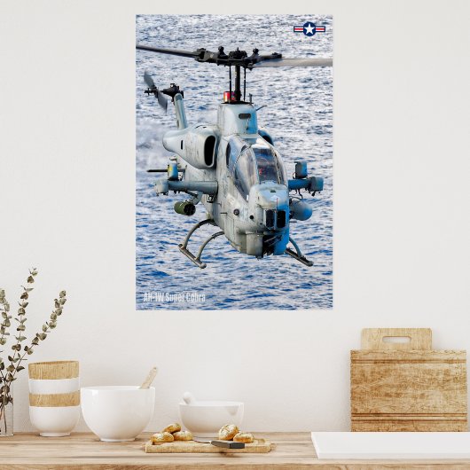 AH-1W SUPER COBRA POSTER (Küche)