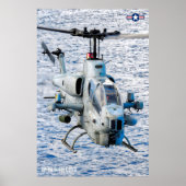 AH-1W SUPER COBRA POSTER (Vorne)