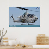 AH-1W SUPER COBRA POSTER (Küche)