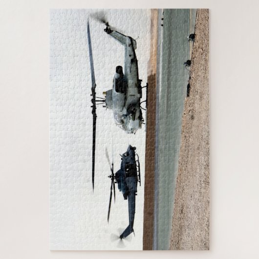 AH-1W Super Cobra & UH-1Y Venom Puzzle (Vertikal)